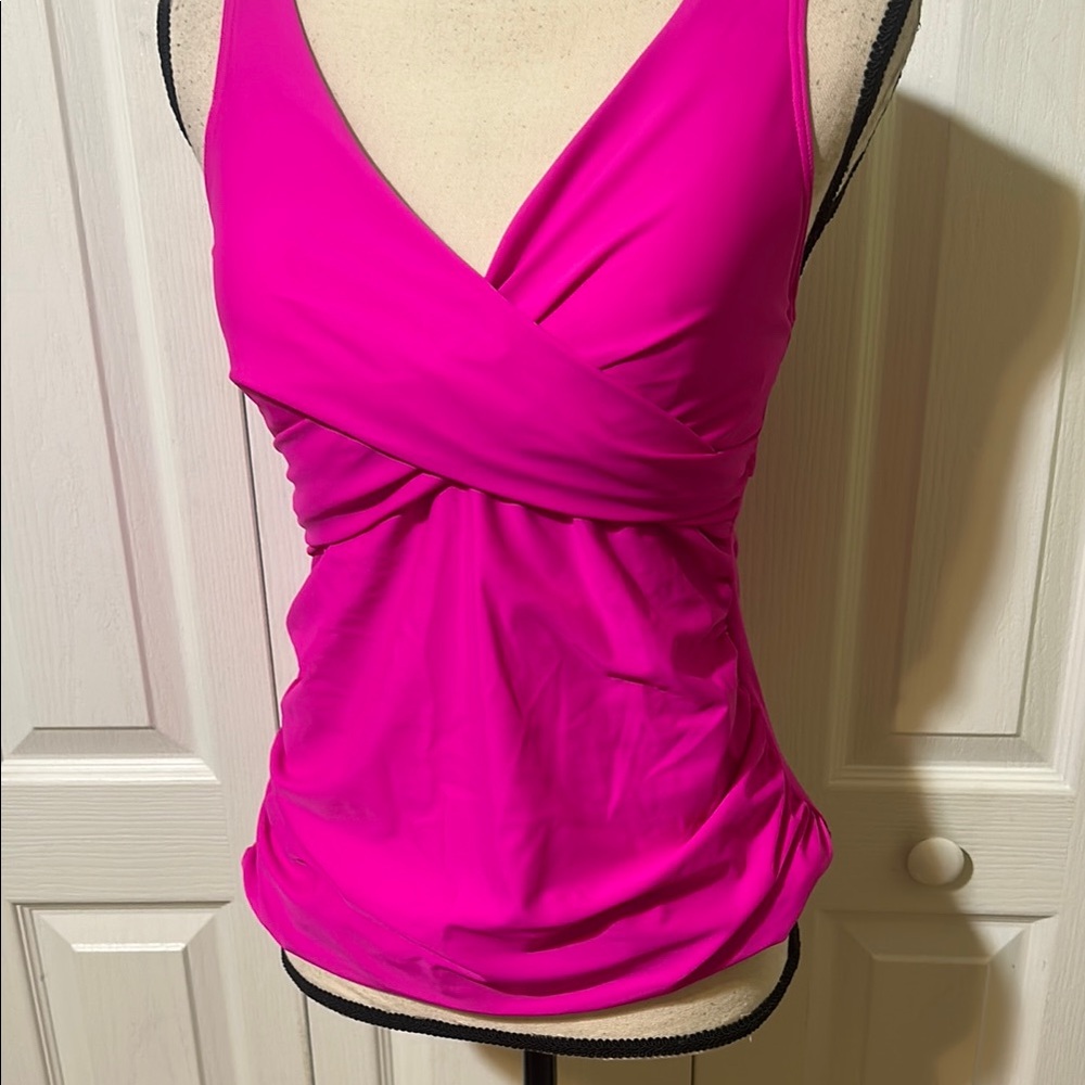 Women's Hot Pink Tankini